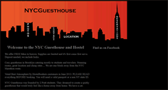 Desktop Screenshot of nycguesthouse.com